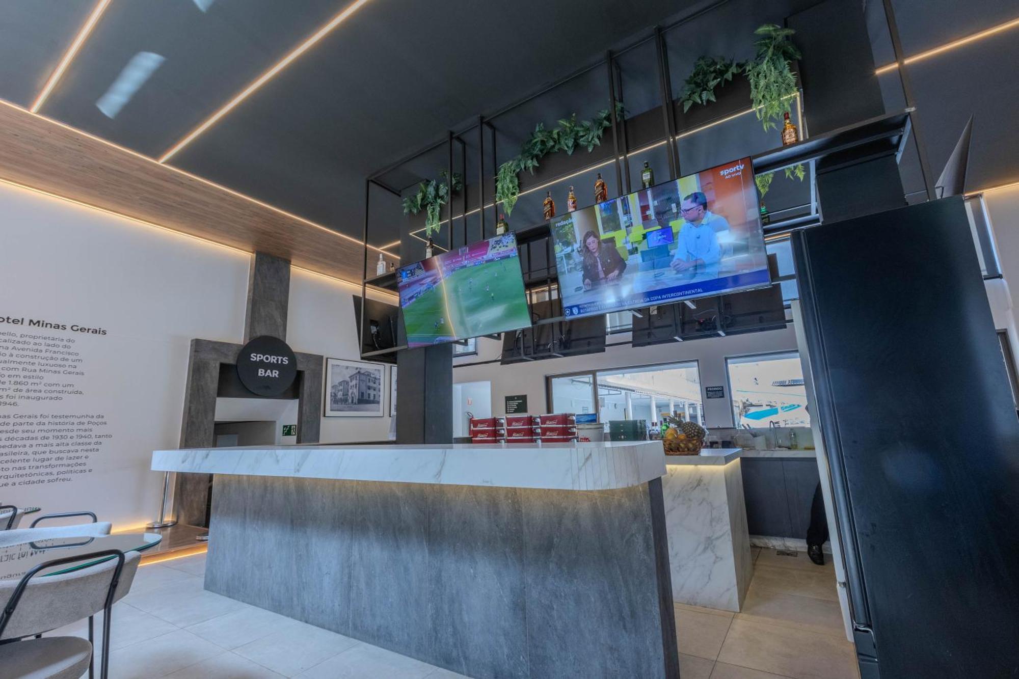 Hotel Minas Gerais โปโซส เด คาลดัส ภายนอก รูปภาพ